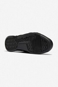 Шкіряні кросівки Reebok Classic Workout Plus колір чорний HP5910-black