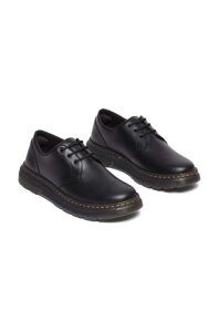 Шкіряні туфлі Dr. Martens Crewson Lo чоловічі колір чорний DM31669001