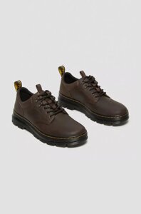 Шкіряні туфлі Dr. Martens Reeder чоловічі колір коричневий DM27103207