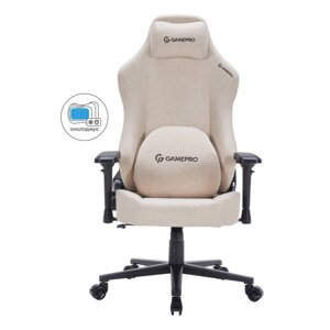 Крісло для геймерів GamePro FGC750G Size L Fabric Beige