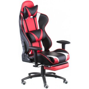Крісло для геймерів Special4You Extremeracе black/rеd with footrеst (E4947)