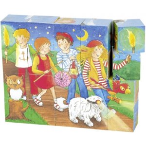 Кубики дерев'яні goki Peggy Diggledey (57738G)