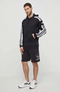 Кофта adidas Performance GK9548 чоловіча колір чорний гладка