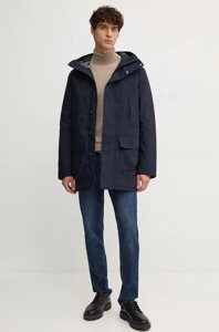 Куртка Barbour Winter Beaufort Waterproof Parka чоловіча колір синій зимова MWB1126