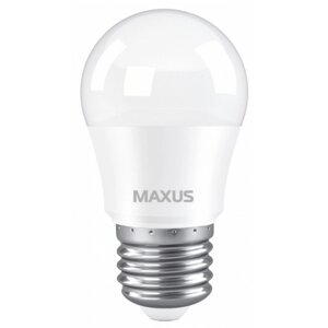 Лампочка світлодіодна Maxus G45 7W 3000K 220V E27 (1-LED-745)