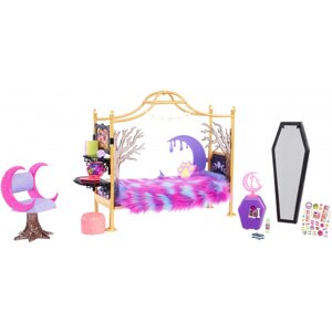 Меблі і будиночки для колекційної ляльки Monster High "Моторошна кімната Клодін"HHK64)