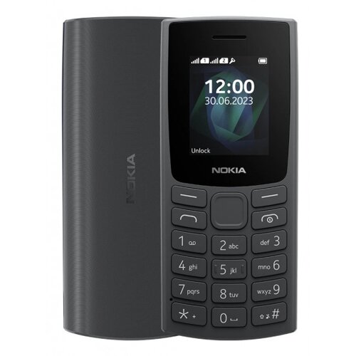 Мобільний телефон Nokia 105 SS Charcoal 2023 без з/п