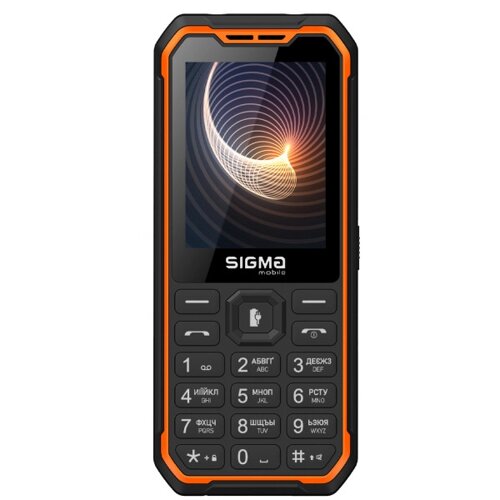 Мобільний телефон Sigma mobile X-style 310 Force TYPE-C Black/Orange