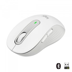 Миша бездротова Logitech Signature M650 Wireless Mouse Off-White (910-006255)