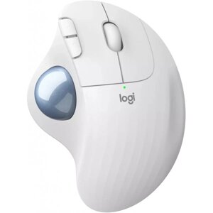 Миша бездротова Logitech Trackball Ergo M575 For Business Off White (910-006438)