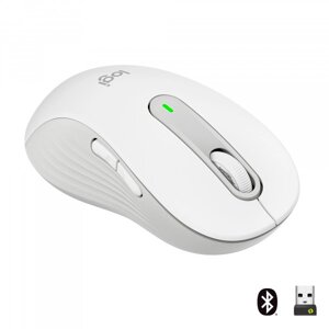 Миша бездротова Logitech Signature M650 L Left Wireless Mouse Off-White (910-006240)