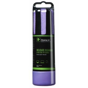 Набір для чищення екранів 2E 150ml Liquid for LED/LCD + серветка Violet (2E-SK150VT)