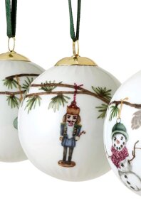 Набір ялинкових куль Kähler Christmas Bauble 6-pack