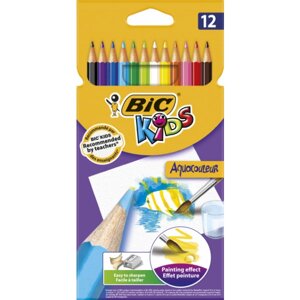 Набір олівців BIC Evolution Aquacouleur 12 кольорів (3270220000280)