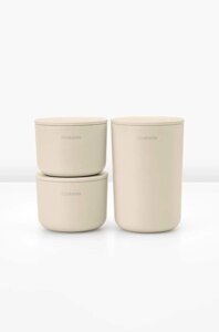 Набір контейнерів для зберігання з кришками Brabantia 3-pack