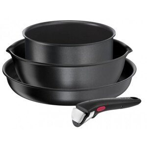 Набір посуду зі знімною ручкою Tefal L7629453 Ingenio Daily Chef 4 пр