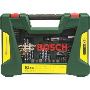 Набір свердел Bosch і біт V-Line-91 (2.607.017.195)