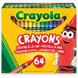 Набір воскової крейди Crayola 64 шт. (52-6448)