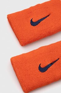 Напульсники Nike 2-pack колір помаранчевий