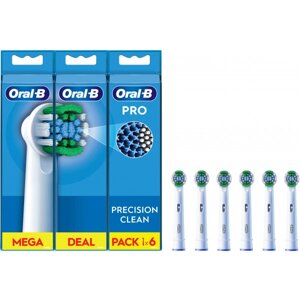 Насадка для зубної щітки Oral-B Braun Precision Clean EB20RX 6 шт