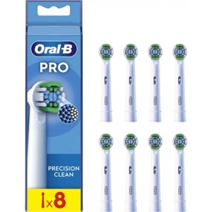 Насадка для зубної щітки Oral-B Braun Precision Clean EB20RX 8 шт