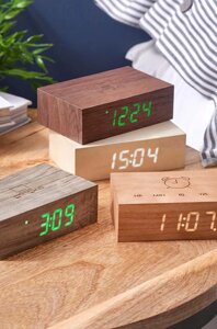 Настільний годинник Gingko Design Flip Click Clock