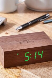 Настільний годинник Gingko Design Flip Click Clock