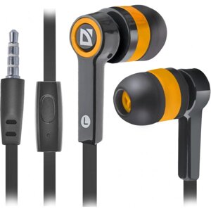 Навушники вкладиші Defender Pulse 420 Orange/Black (63420)