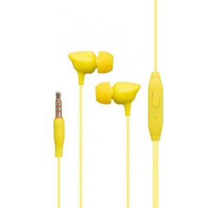 Навушники вкладиші дротові Celebrat G7 Yellow