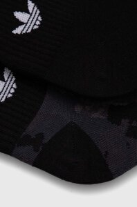 Шкарпетки adidas Originals 2-pack колір чорний IU0186