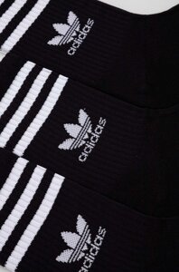 Шкарпетки adidas Originals 3-pack колір чорний