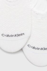 Шкарпетки Calvin Klein жіночі колір білий