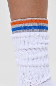 Шкарпетки Happy Socks Sneaker Slouch Sock колір білий P001610