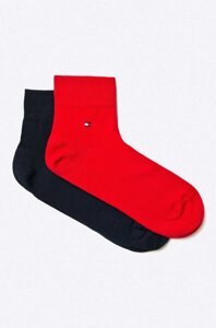 Шкарпетки Tommy Hilfiger 2-pack чоловічі колір червоний
