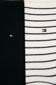 Шкарпетки Tommy Hilfiger 2-pack жіночі колір білий 100001494