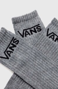 Шкарпетки Vans 3-pack чоловічі колір сірий