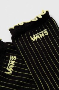 Шкарпетки Vans жіночі колір чорний