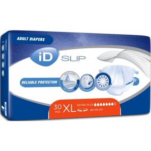 Одноразові підгузки ID для дорослих SLIP Plus Розмір XL, 30 шт. (945431550)