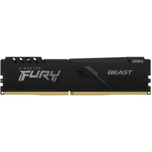 Пам'ять DDR kingston 8gb DDR4 2666mhz fury beast (KF426C16BB/8)