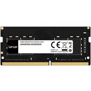 Пам'ять DDR lexar SO-DIMM DDR4 3200mhz 16GB (LD4as016G-B3200GSST)