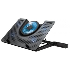 Підставка під ноутбук Trust GXT 1125 Quno 17.3 Blue Led Black (23581)