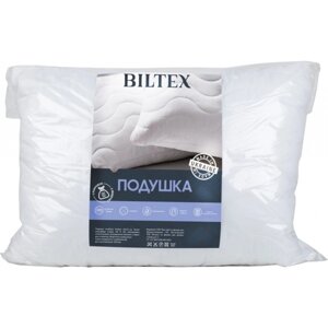 Подушка стандартна Biltex стьобана з мішечком лаванди 50х70