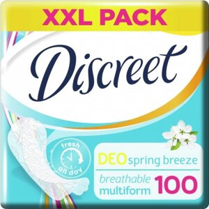 Прокладки щоденні Discreet Deo Spring Breeze 100 шт. (8001090162113)