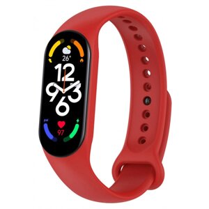 Ремінець для фітнес-браслету BeCover for Xiaomi Mi Smart Band 7 Red (707485)