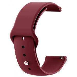 Ремінець для смарт-годинника BeCover for Amazfit Stratos 1/2/2S/3/GTR 2/GTR 47mm/GTR Lite 47mm/Nexo/Pace Dark-Red (706369)