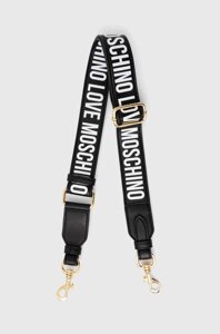 Ремінець до сумки Love Moschino колір чорний JC6404PP1LLV100A