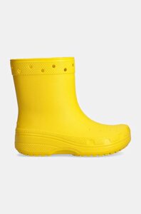 Гумові чоботи Crocs Classic Rain Boot колір жовтий 208363. SUNFLOWER-SUN