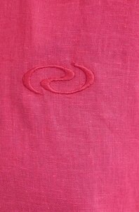 Сорочка з льону Résumé колір рожевий relaxed класичний комір