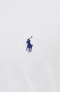 Сорочка Polo Ralph Lauren чоловіча колір білий slim комір button-down