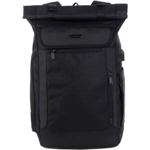 Рюкзак для ноутбука Canyon RT-7 Urban Rolltop 17.3 18-29L Black (CNS-BPRT7B1)